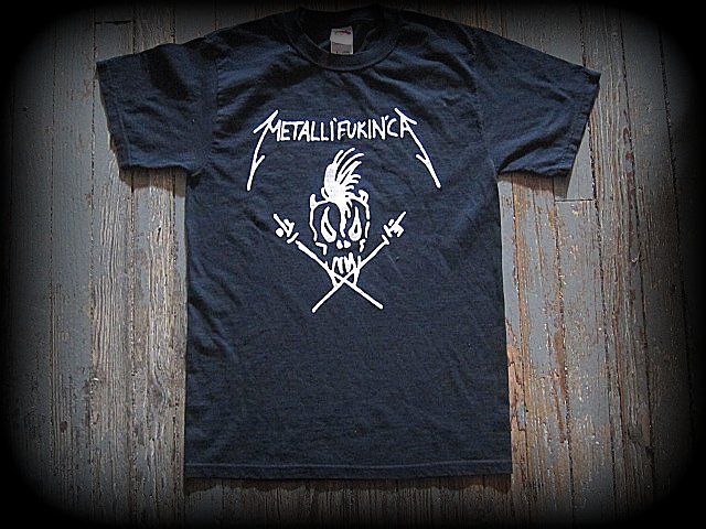 METALLICA - Metalli'fukin'ca - Rare Vintage T-Shirt